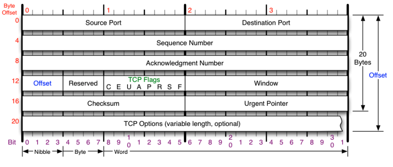 tcp header